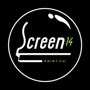Screen 14 Print Co. logo
